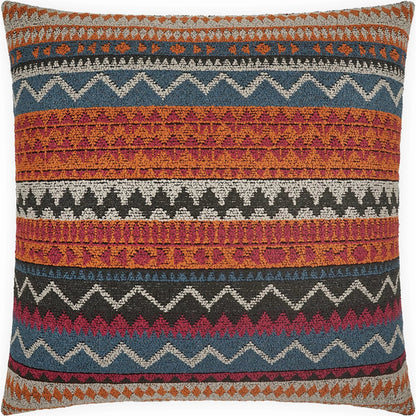 Naya Pillow by DV Kap Home in carnival. Made from 96% polyester, 4% cotton in a eclectic & global style.