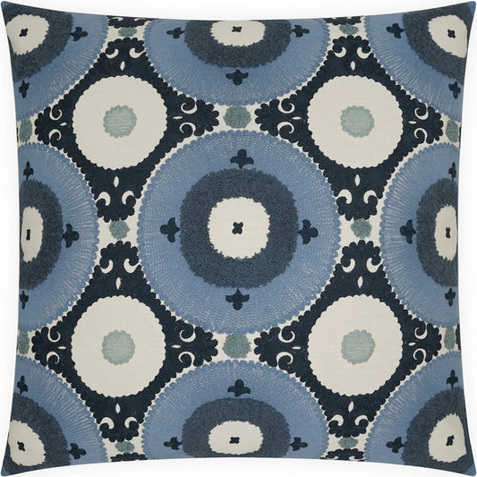 Kasbah Pillow by DV Kap Home. Made from base: 52% polyester, 48% cotton in a unique style.