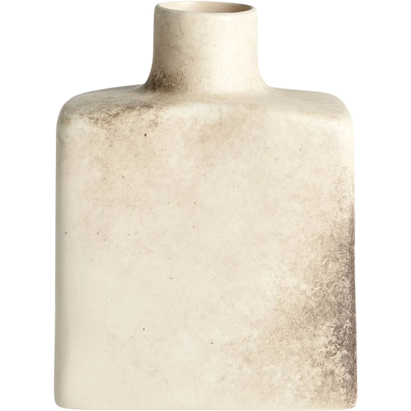 036 SR-827996 | Primary Silo | Short Stack Bottle by Global Views in reactive ivory. Made from earthenware in a eclectic & global style.