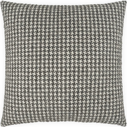Lianna Pillow by DV Kap Home in charcoal. Made from 100% polyester in a transitional style.