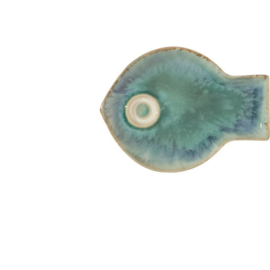 Fish Plate by Global Views. Made from ceramic in a coastal style.