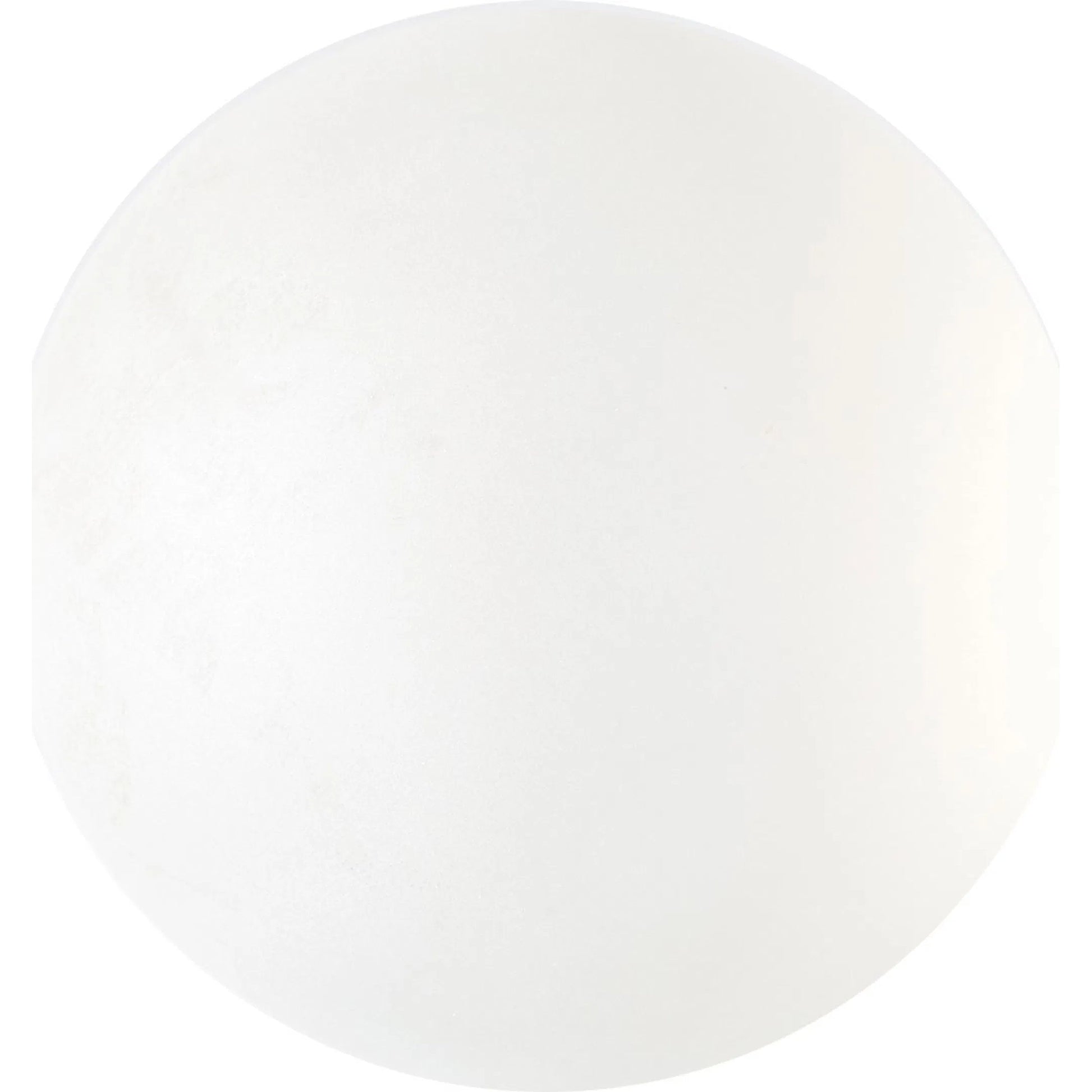Frosted Crystal Sphere by Global Views. Made from crystal in a modern style.