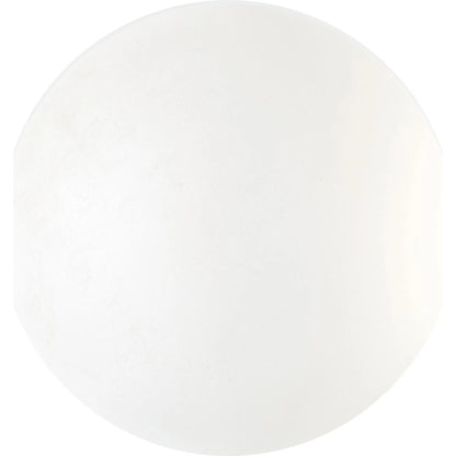 Frosted Crystal Sphere by Global Views. Made from crystal in a modern style.