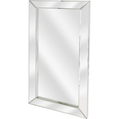 Emerson Mirrored Wall Mirror by Butler Specialty Company in clear and mirror. Made from mirrored glass, mdf in a modern style.