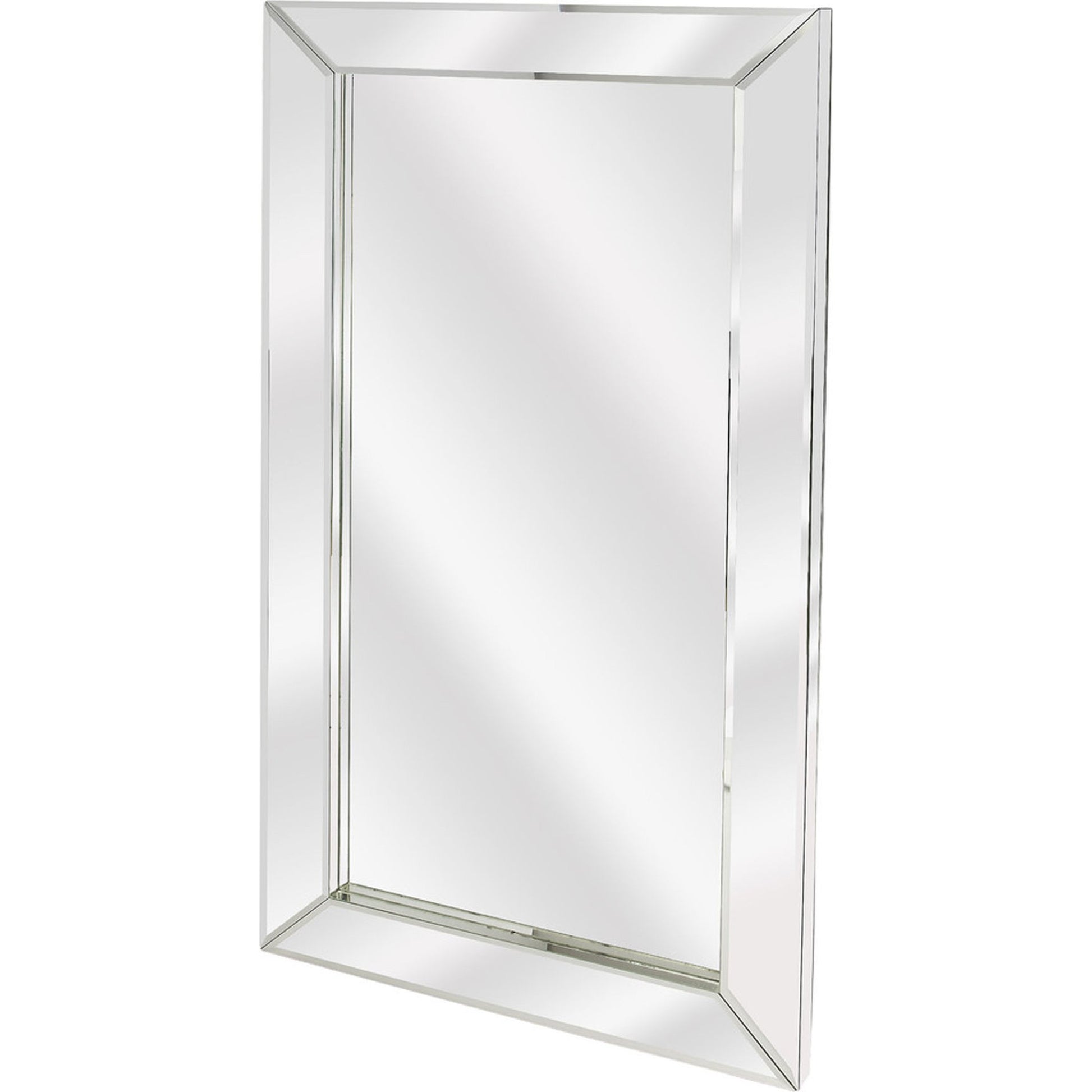 Emerson Mirrored Wall Mirror by Butler Specialty Company in clear and mirror. Made from mirrored glass, mdf in a modern style.