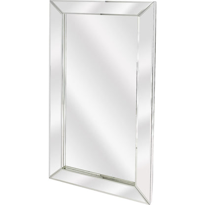 Emerson Mirrored Wall Mirror by Butler Specialty Company in clear and mirror. Made from mirrored glass, mdf in a modern style.