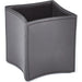 Folded Pencil Cup by Global Views. Made from leather in a modern style.