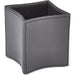 Folded Pencil Cup by Global Views. Made from leather in a modern style.
