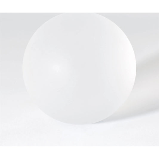 Frosted Crystal Sphere by Global Views. Made from crystal in a modern style.