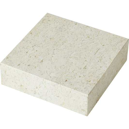 Travertine Plateau by Global Views in natural. Made from travertine in a modern style.