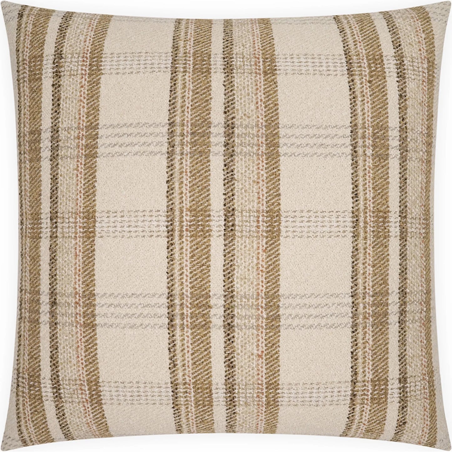 001 SI-2514553 | Primary Silo | Ridgeway Pillow by DV Kap Home. Made from 70% pcr polyester, 30% polyester in a transitional style.