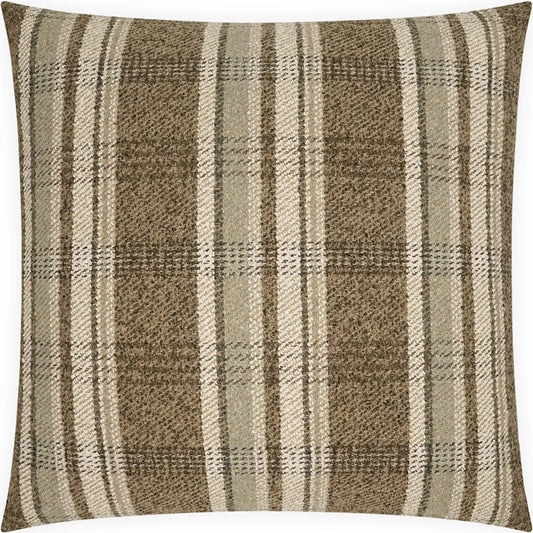 Ridgeway Pillow by DV Kap Home. Made from 70% pcr polyester, 30% polyester in a unique style.