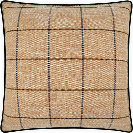 Bowden Pillow by DV Kap Home. Made from 51% polypropylene, 49% rayon in a unique style.