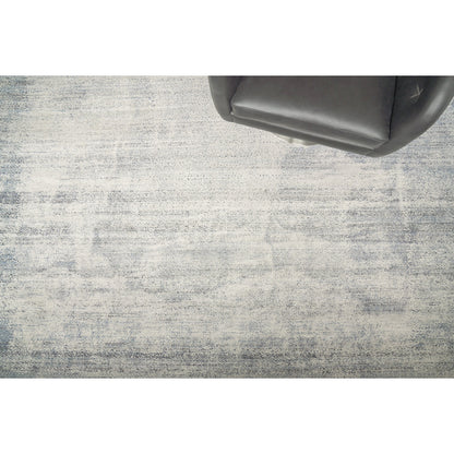 Fine Pure Silk Rug by Exquisite Rugs in white, blue. Made from silk in a unique style.