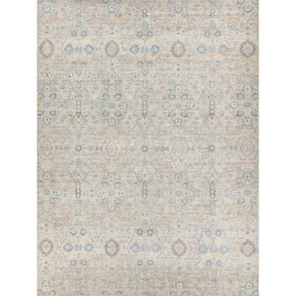 Harper Rug by Exquisite Rugs in beige, light blue. Made from new zealand wool in a unique style.