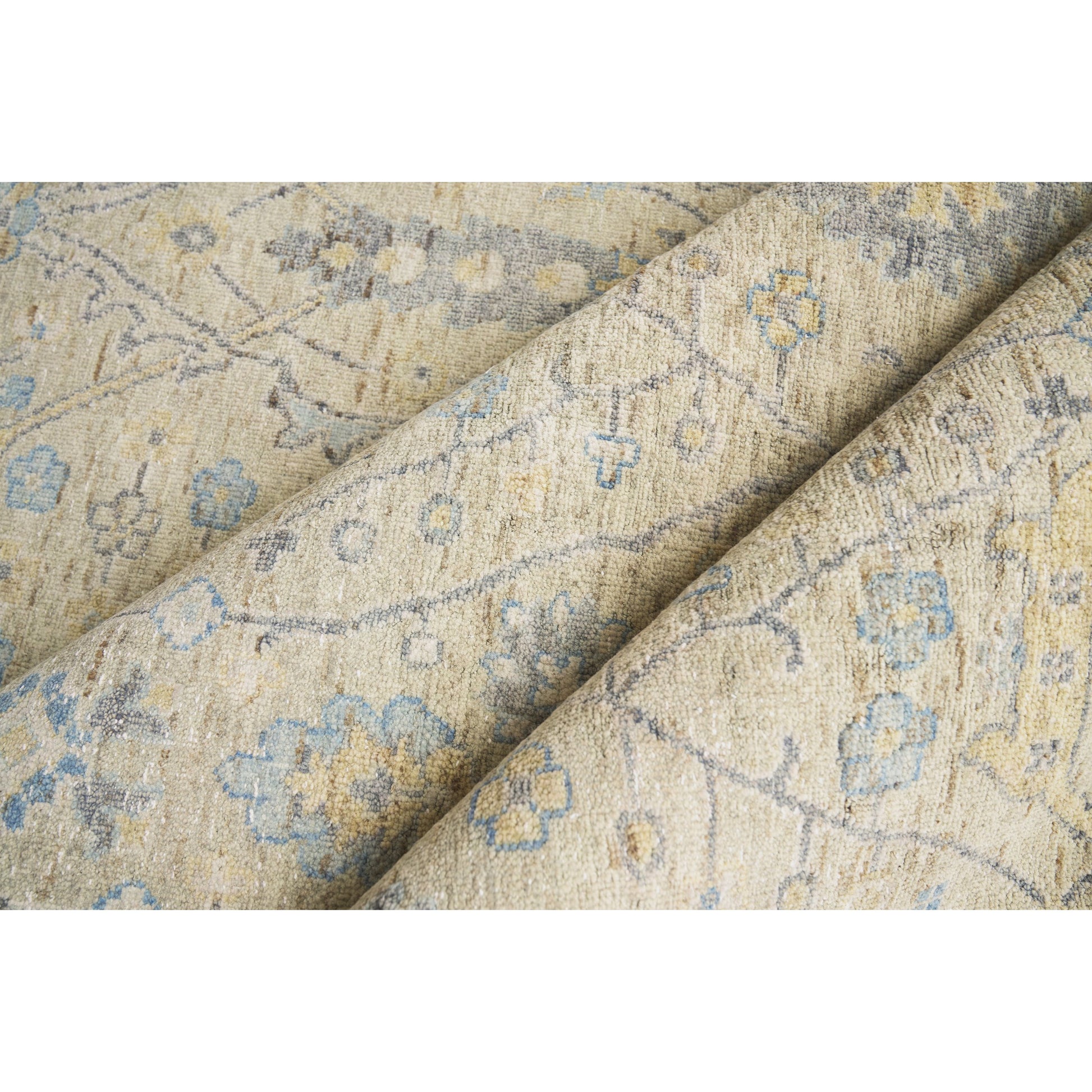 Harper Rug by Exquisite Rugs in beige, light blue. Made from new zealand wool in a unique style.