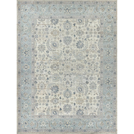 Harper 4231 Rug by Exquisite Rugs in ivory, light blue. Made from new zealand wool in a unique style.