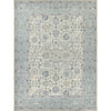 Ivory, Light Blue / 1' x 1'6"