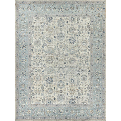 Harper 4231 Rug by Exquisite Rugs in ivory, light blue. Made from new zealand wool in a unique style.