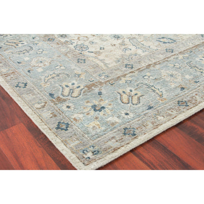 Harper 4231 Rug by Exquisite Rugs in ivory, light blue. Made from new zealand wool in a unique style.