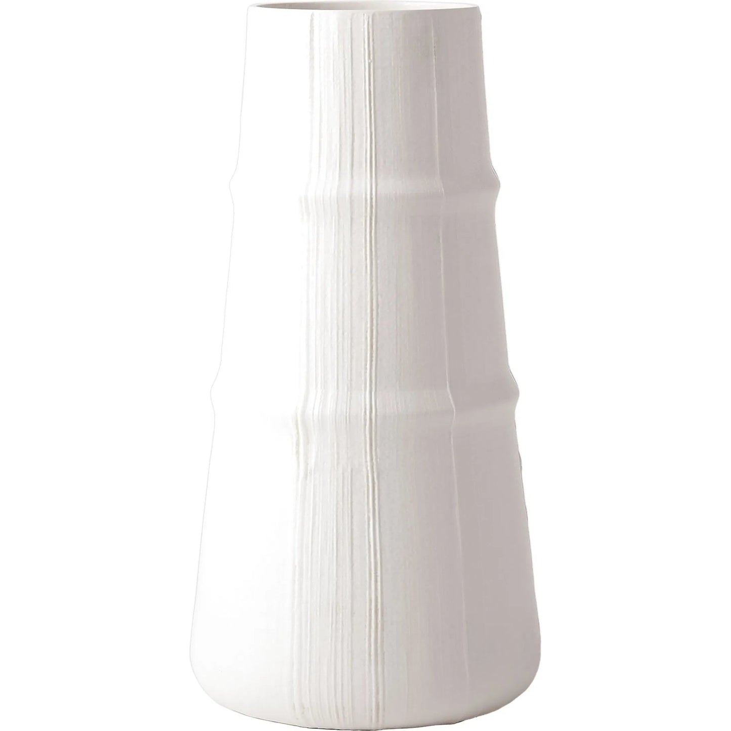 001 SR-701548 | Primary Silo | Linen Vase by Global Views. Made from porcelain in a modern style.