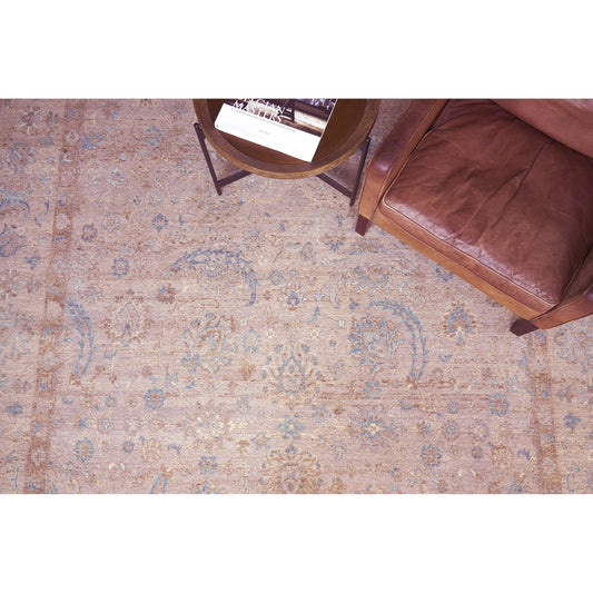 Harper 4232 Rug by Exquisite Rugs in beige, ivory, blue. Made from new zealand wool in a unique style.