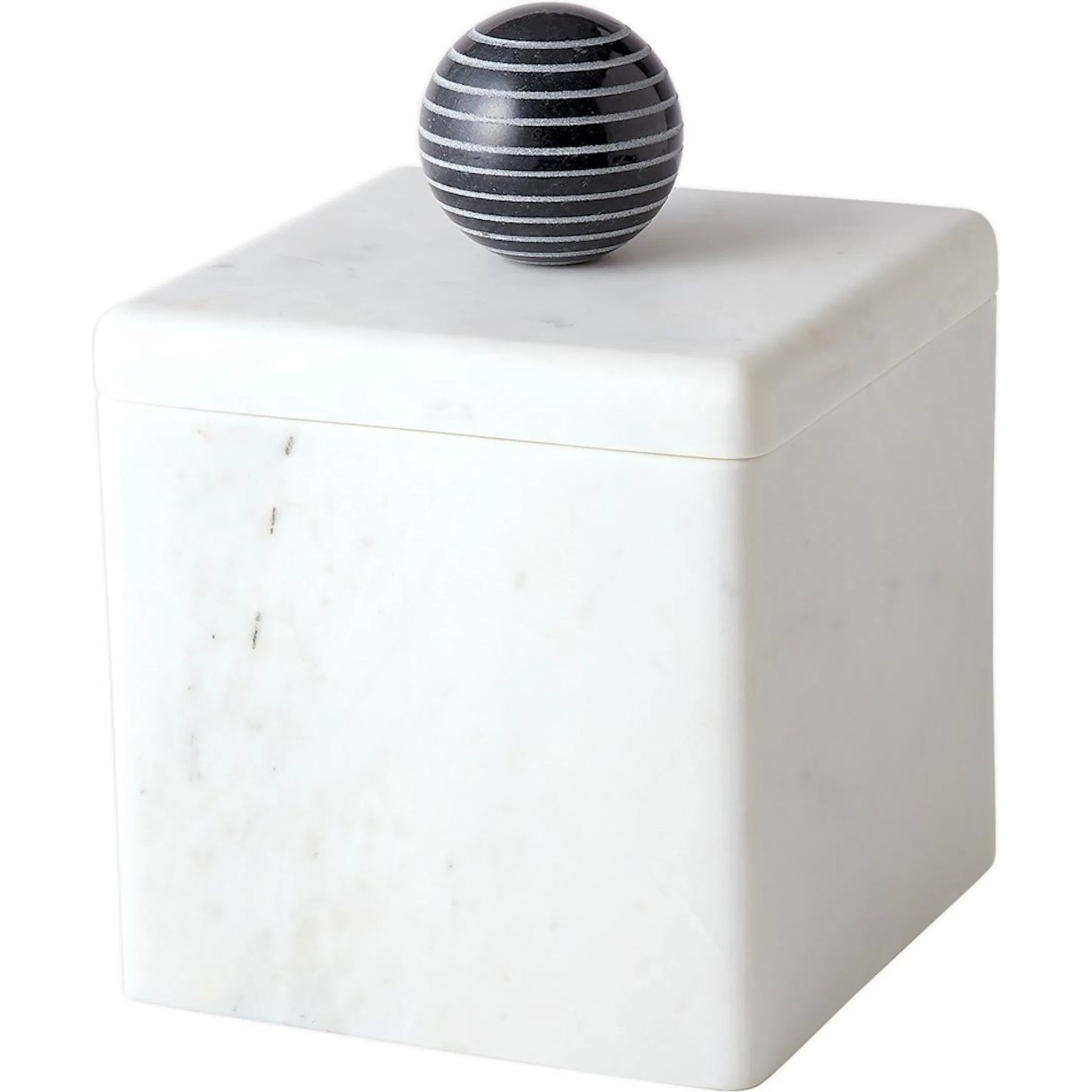 La Boite Box by Global Views. Made from white banswara, black bheslana in a eclectic & global style.