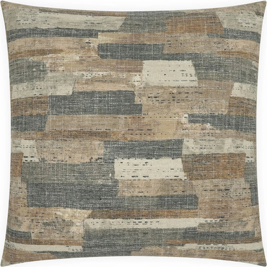 Faro Pillow by DV Kap Home. Made from 36% polyester, 16% linen, 26% cotton, 22% viscose in a unique style.