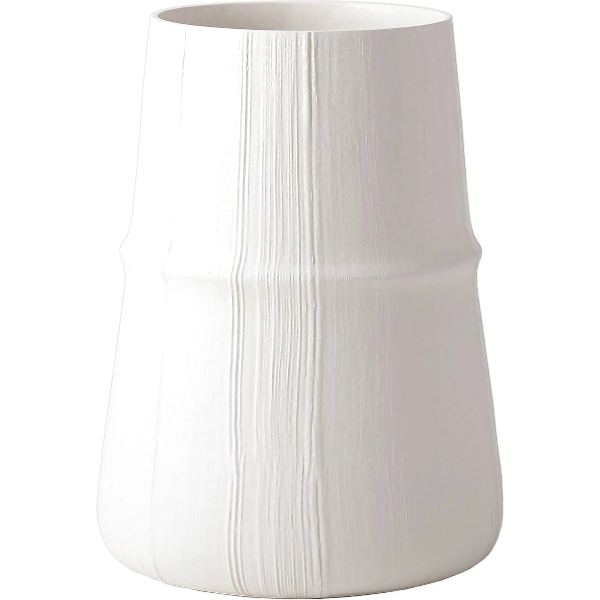 Linen Vase by Global Views. Made from porcelain in a modern style.