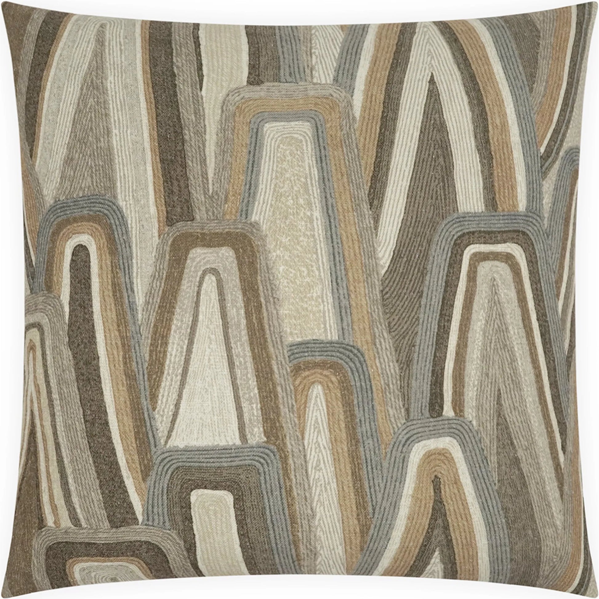 Ridgepoint Pillow by DV Kap Home. Made from 85% polyester, 15% linen in a eclectic & global style.