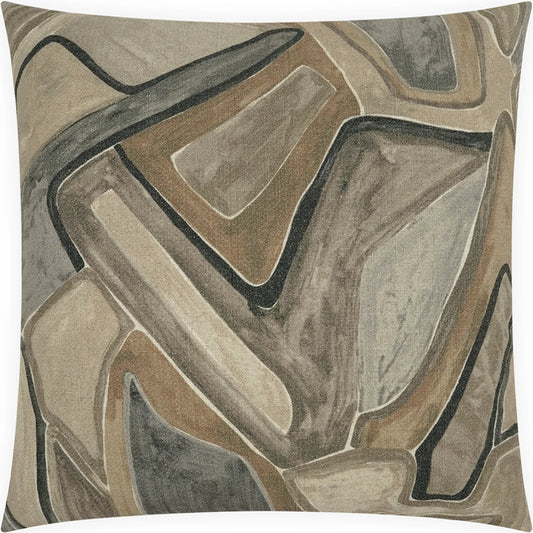 Piero Pillow by DV Kap Home. Made from 39% linen, 35% cotton, 26% polyester in a unique style.