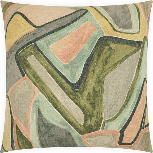 Piero Pillow by DV Kap Home. Made from 39% linen, 35% cotton, 26% polyester in a unique style.