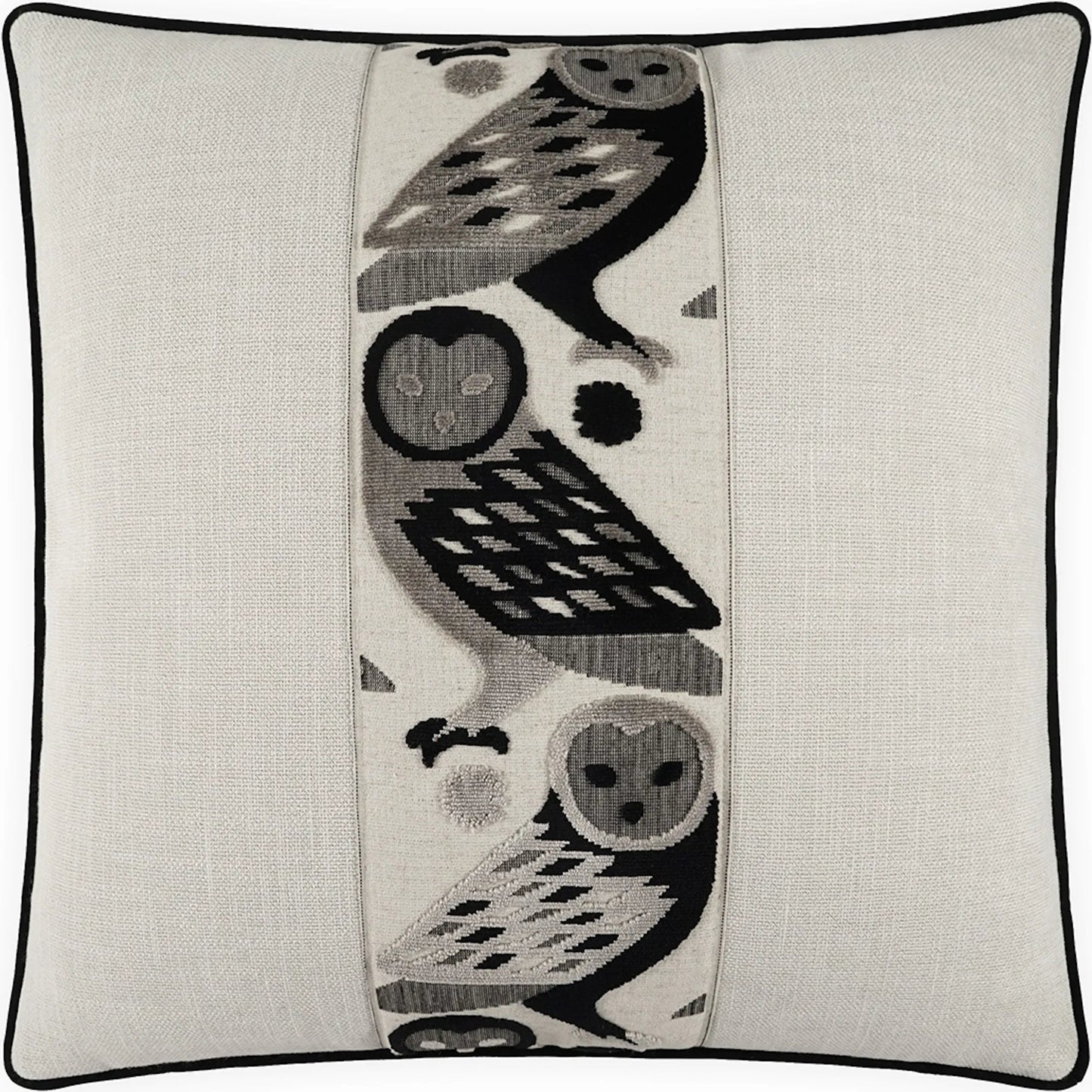 001 SI-2514510 | Primary Silo | Otus Pillow by DV Kap Home. Made from base: 100% polyester in a rustic style.