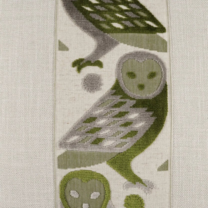 Otus Pillow by DV Kap Home. Made from base: 100% polyester in a rustic style.