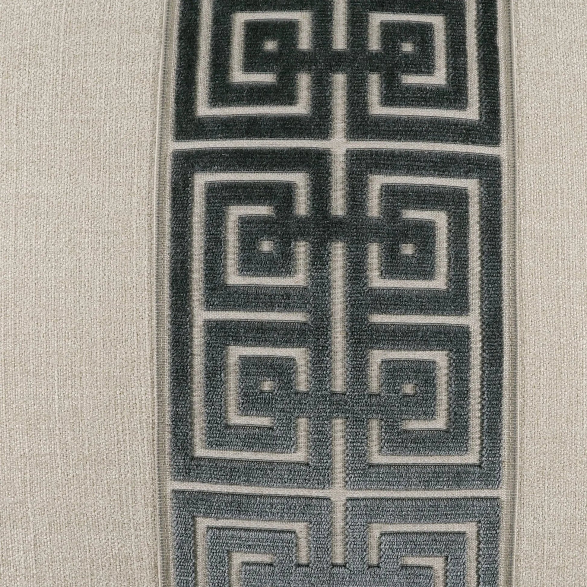 Terus Pillow by DV Kap Home in ivory. Made from base: 100% polyester in a traditional style.