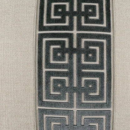 Terus Pillow by DV Kap Home in ivory. Made from base: 100% polyester in a traditional style.