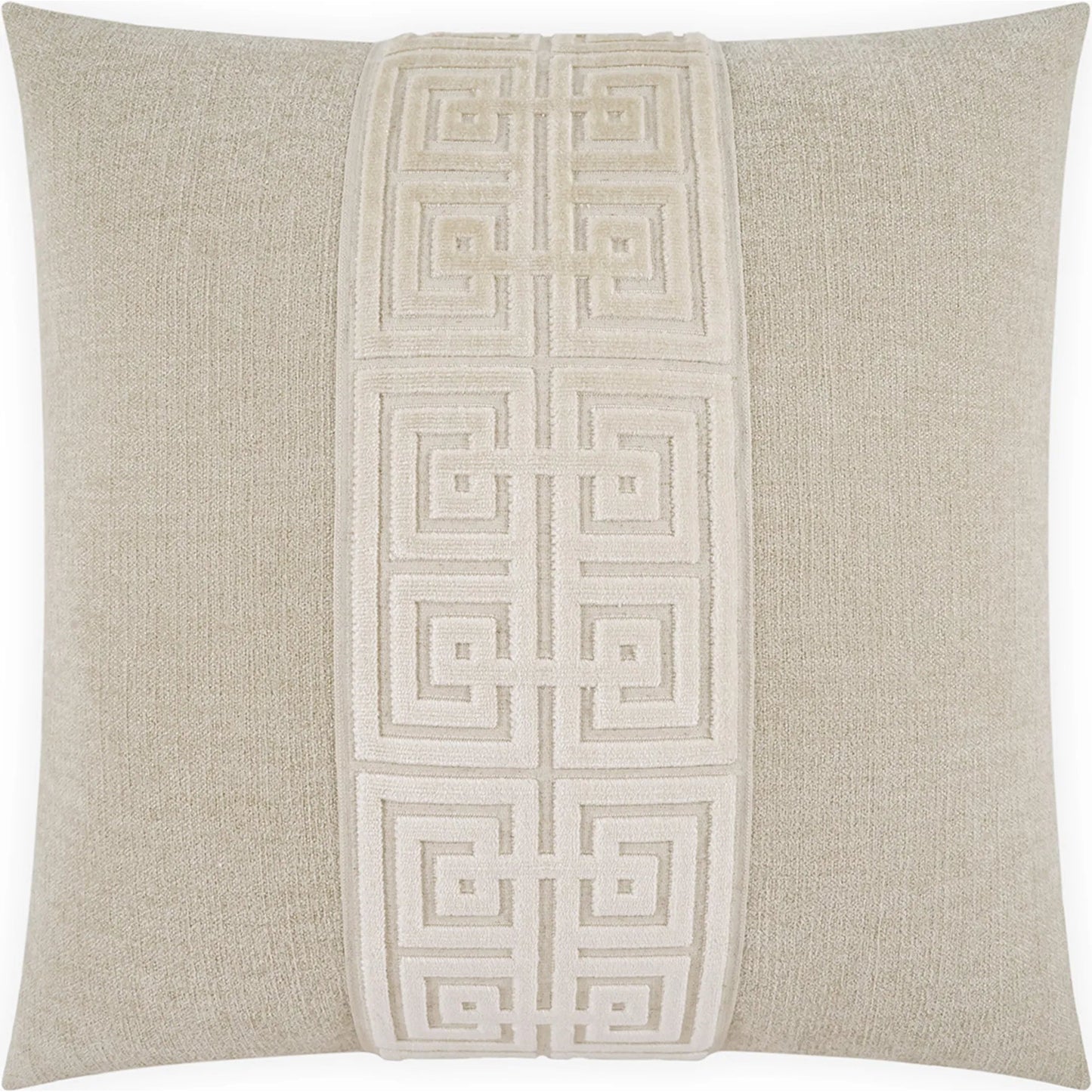 001 SI-2514622 | Primary Silo | Terus Pillow by DV Kap Home in ivory. Made from base: 100% polyester in a traditional style.
