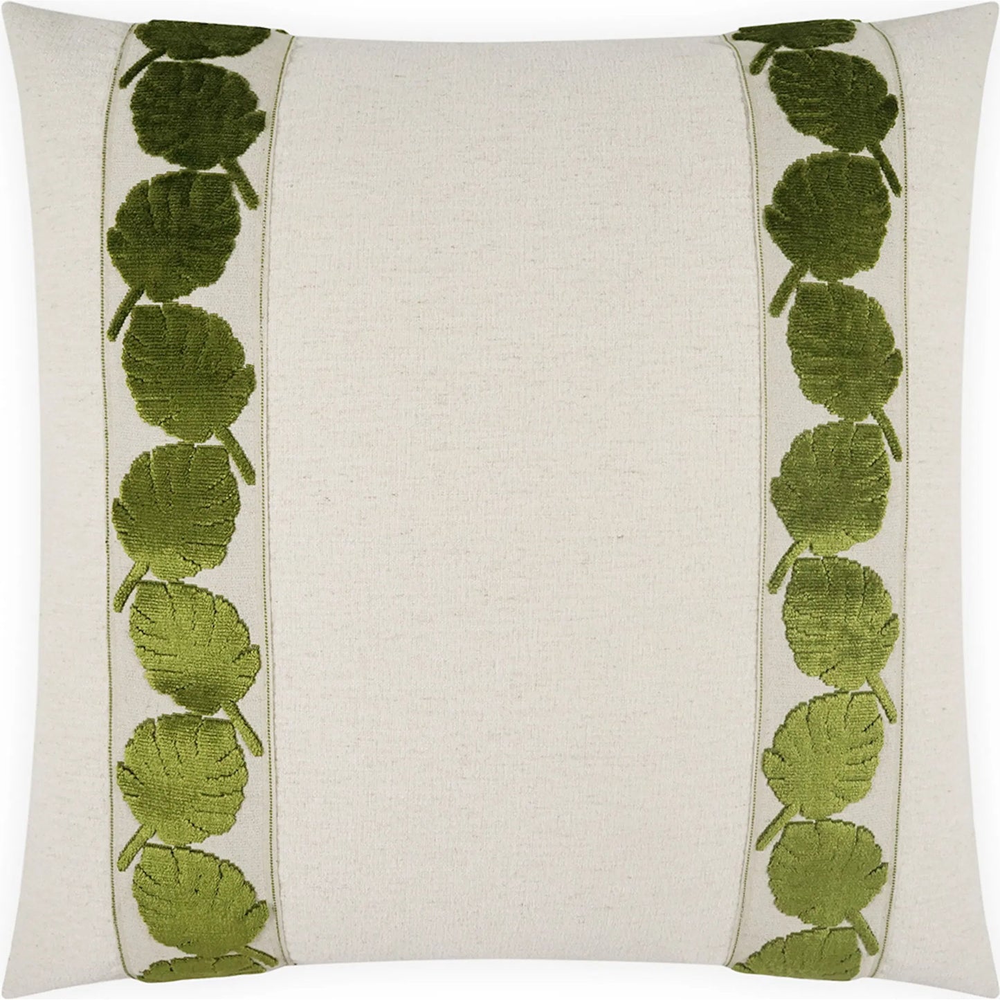 001 SI-2514522 | Primary Silo | Palm Leaf Mini Pillow by DV Kap Home. Made from base: 97% polyester, 3% linen in a coastal style.