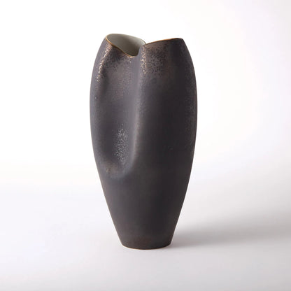 Oxus Pinched Vase by Global Views. Made from porcelain in a eclectic & global style.