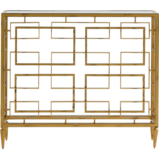 Open Block Console by Global Views. Made from unique in a transitional style.