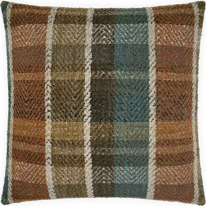 Scotty Pillow by DV Kap Home in brown, copper. Made from 50% acrylic, 38% polyester, 12% cotton in a eclectic & global style.