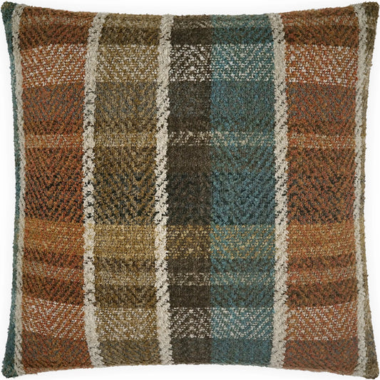 Scotty Pillow by DV Kap Home in brown, copper. Made from 50% acrylic, 38% polyester, 12% cotton in a unique style.