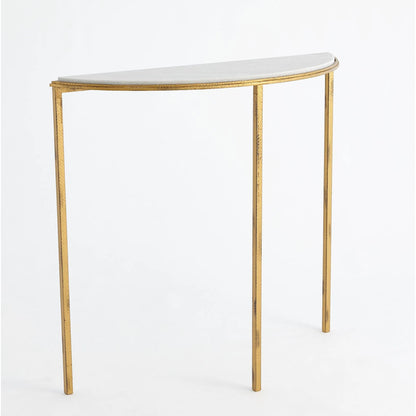 Hammered Console by Global Views. Made from unique in a transitional style.