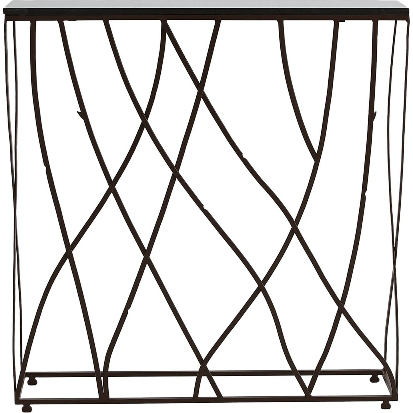 004 SR-700854 | Primary Silo | Branch Console by Global Views. Made from granite, iron in a eclectic & global style.