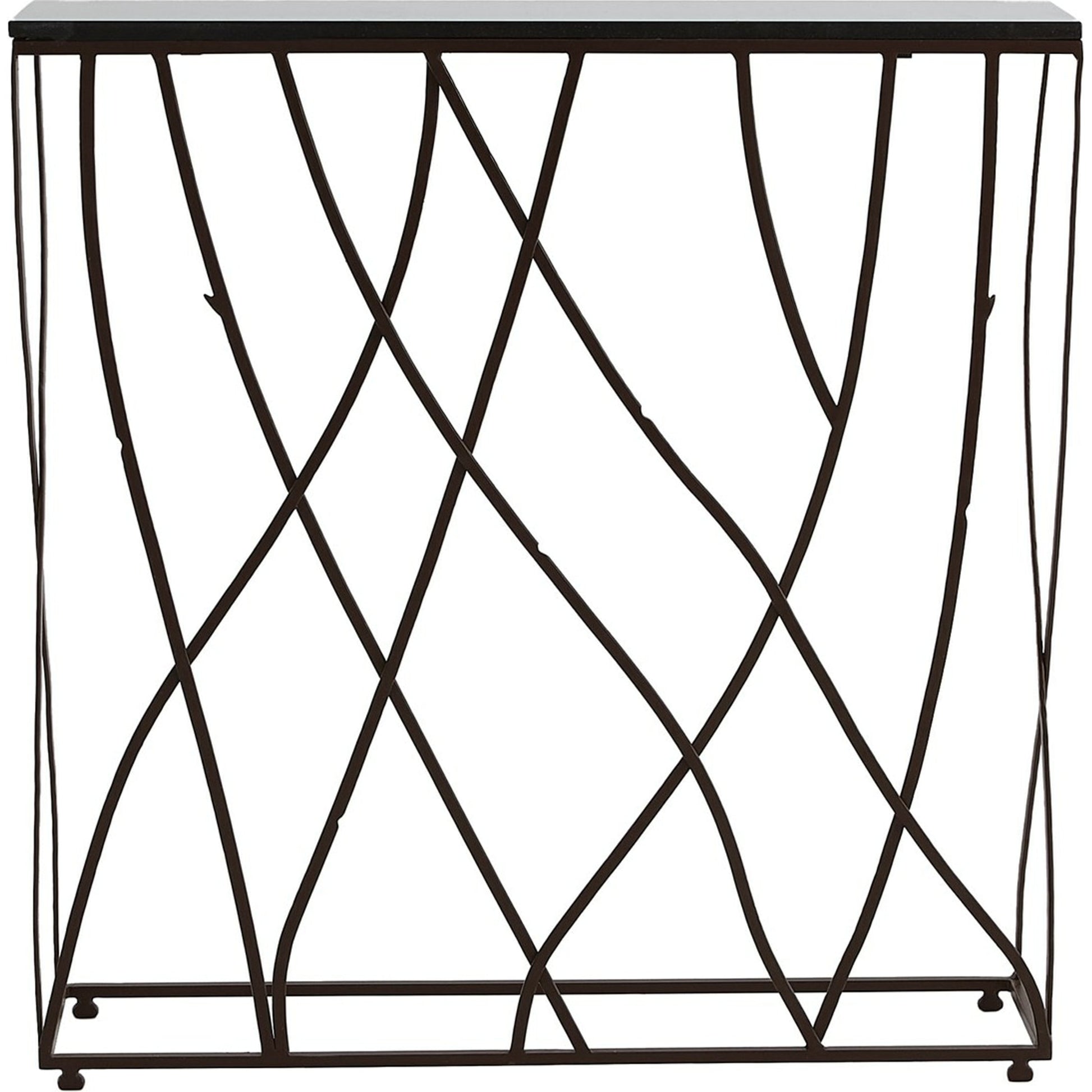 Branch Console by Global Views. Made from granite, iron in a eclectic & global style.