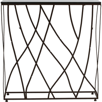 Branch Console by Global Views. Made from granite, iron in a eclectic & global style.