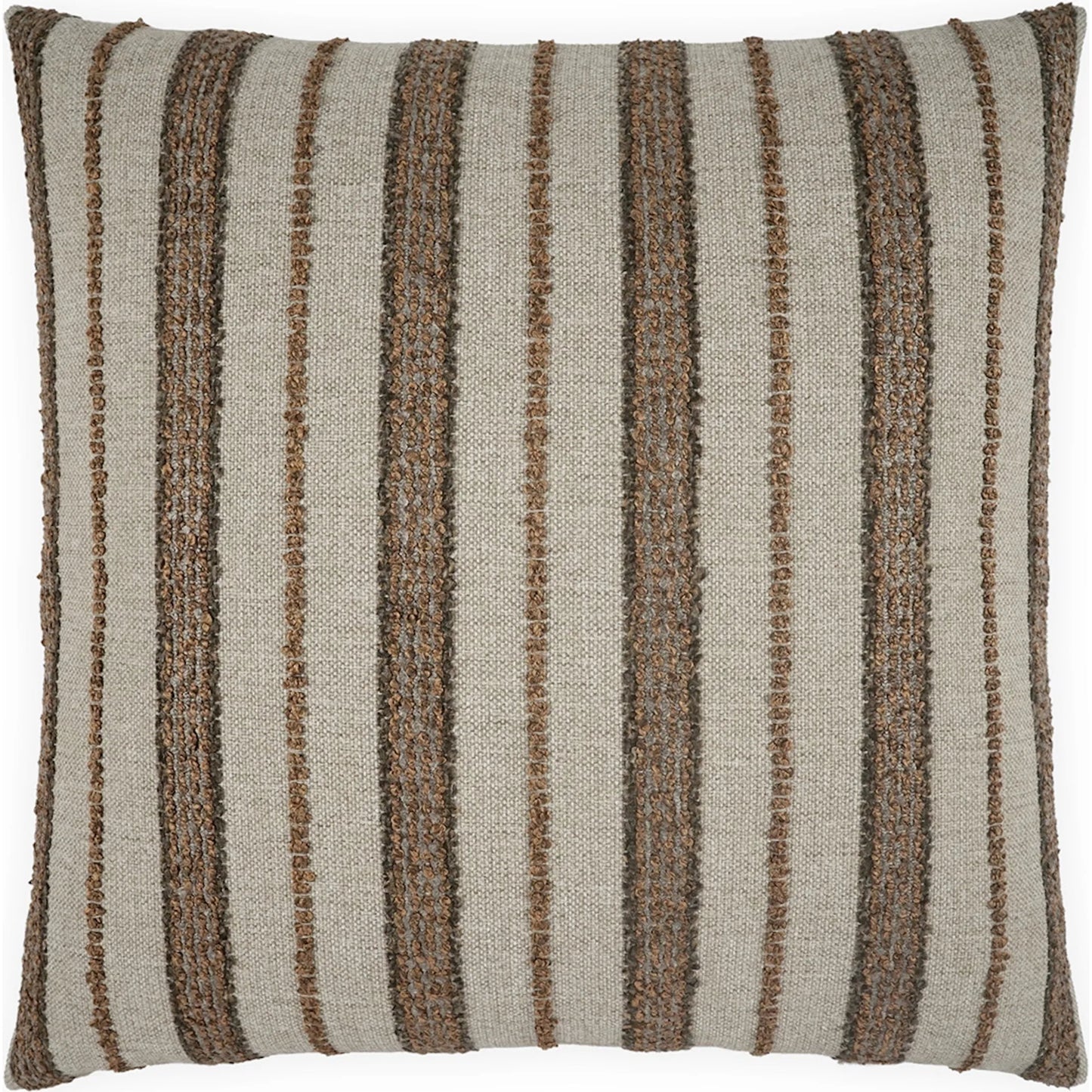 001 SI-2514496 | Primary Silo | Montauk Pillow by DV Kap Home. Made from 48% recycled pet, 21% polyester, 18% acrylic, 13% recycled olefin in a transitional style.