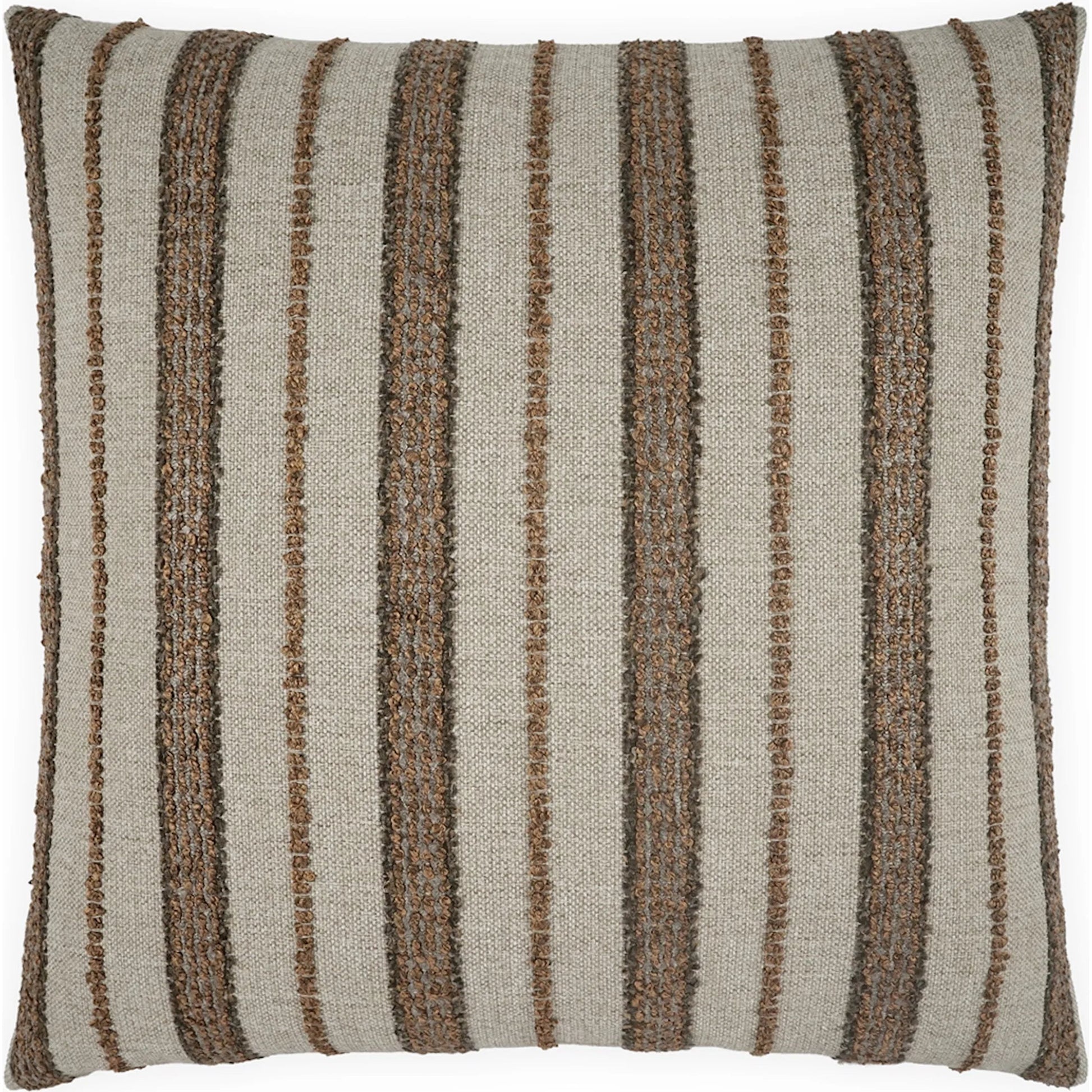 Montauk Pillow by DV Kap Home. Made from 48% recycled pet, 21% polyester, 18% acrylic, 13% recycled olefin in a transitional style.