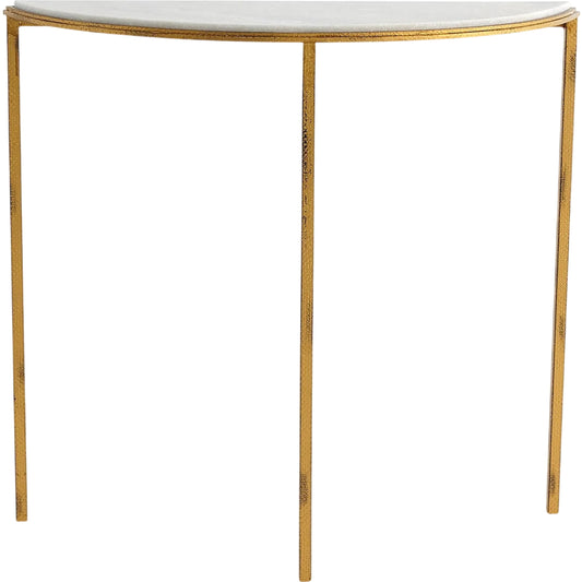 Hammered Console by Global Views. Made from unique in a transitional style.