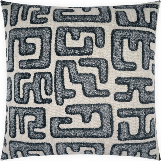 Bantu Pillow by DV Kap Home. Made from 46% acrylic, 26% polyester, 23% cotton, 5% linen in a unique style.